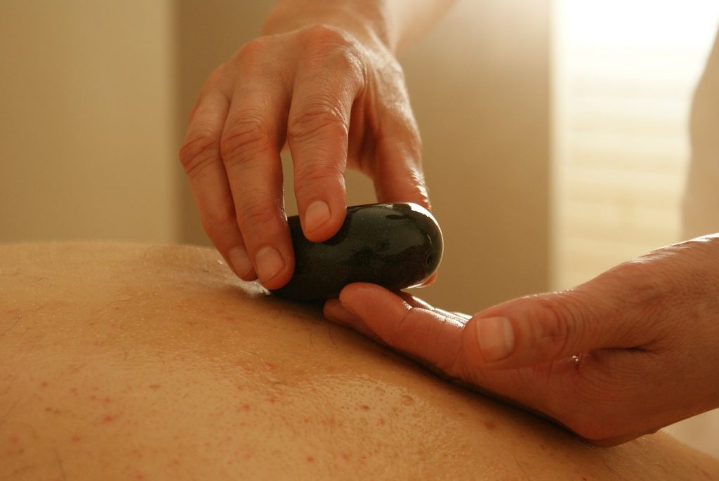 massage styles hot stones